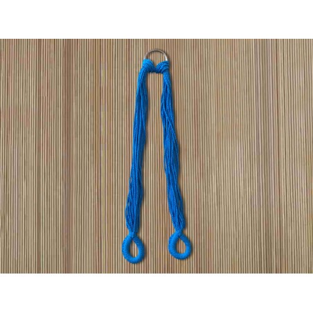 Suspension Hamac chaise bleu