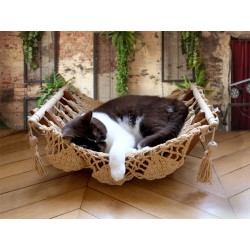 Hamac pour chat taupe +...