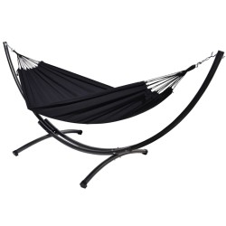 Hamac sur pied Azteka XL Cloud Black