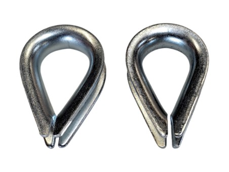 Cosse-cœur pour hamac mexicain sur fond blanc