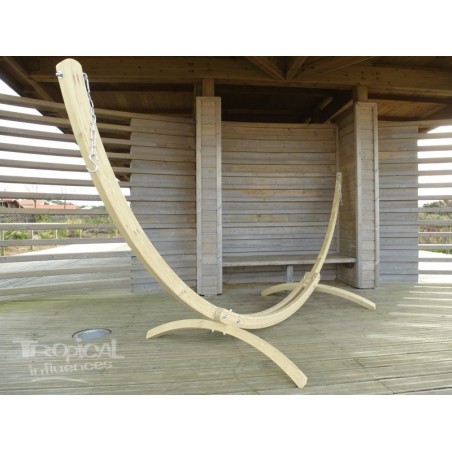 structure hamac bois