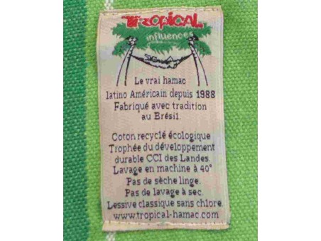 Ettiquete Brésil Tropical Hamac