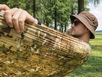 Plan détaillé du hamac militaire léger 1 place – Toile parachute