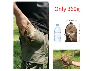 Sac de hamac militaire léger 1 place – Toile parachute, sac compact et facile à transporter