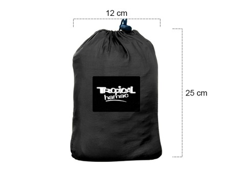 Sac de hamac parachute vert armée avec moustiquaire