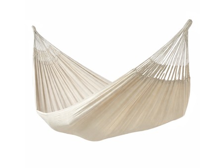 Hamac CARIBE XXL Ecru sur fond blanc