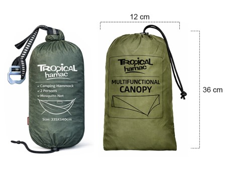 Sac de hamac Trekking Pro avec moustiquaire