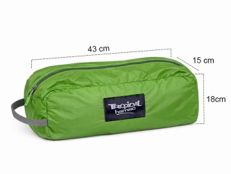 Sac de hamac de survie avec moustiquaire et bâche anti-pluie intégrée
