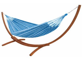 Hamac sur pied Latino XXL poligono Turquoise