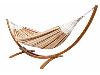 Hamaca con soporte de madera Latino L Elisa