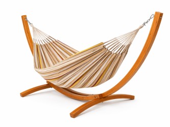 Hammock with wooden stand Latino XL Elisa