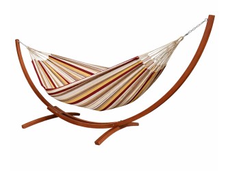 Amaca con supporto in legno Latino XL Elisa