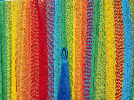Hamac mexicain multicolore