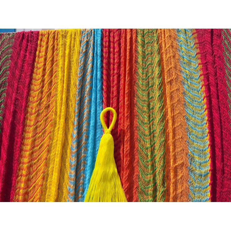 Hamac mexicain multicolore