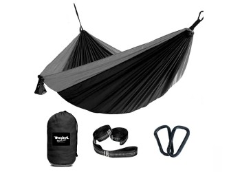 Hamac Outdoor Flex XL Nero e grigio