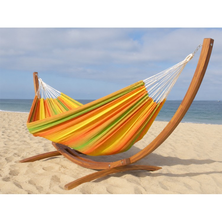Support hamac Latino Relax XL + Mariposa Carolina située au bord de la mer