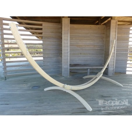 Support hamac tropical influences.