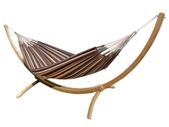 Hamac sur pied Maya XL Choco Oro