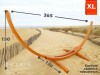 Meleze Latino XL Relax Hammock Stand