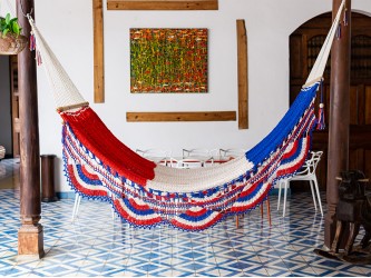 Hamaca con barra L Francia