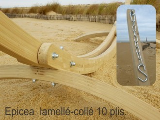 Support hamac Maya Relax King + hamac Wayuu au choix