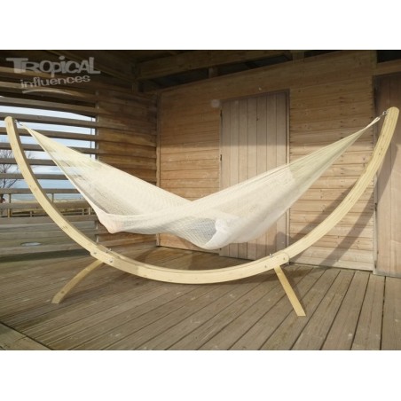 hamac mexicain et support bois