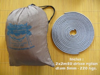 Cordes pour hamac de voyage