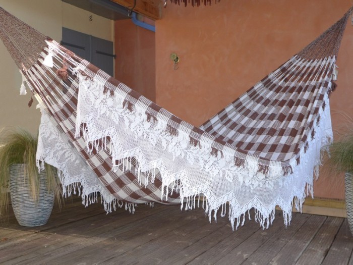 Hamac dentelle au fuseau Hamac dentelle au fuseau