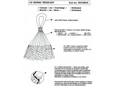 Hamac TICLA FAMILIAL XXL Écru