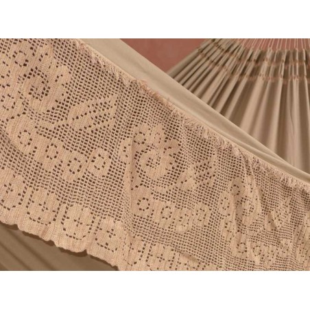 Hamac couleur caramel