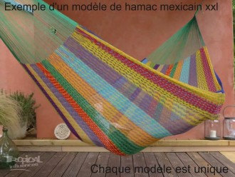 Hamac mexicain XXL Arco iris