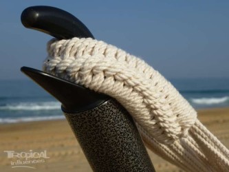 Embout support hamac metallique