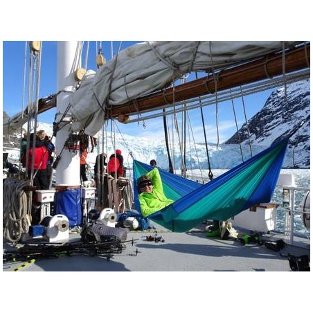 Adventure traveler bleu