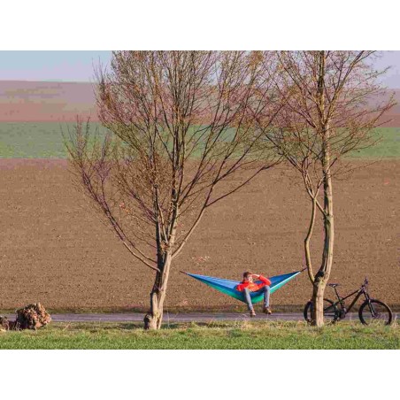 Adventure traveler bleu