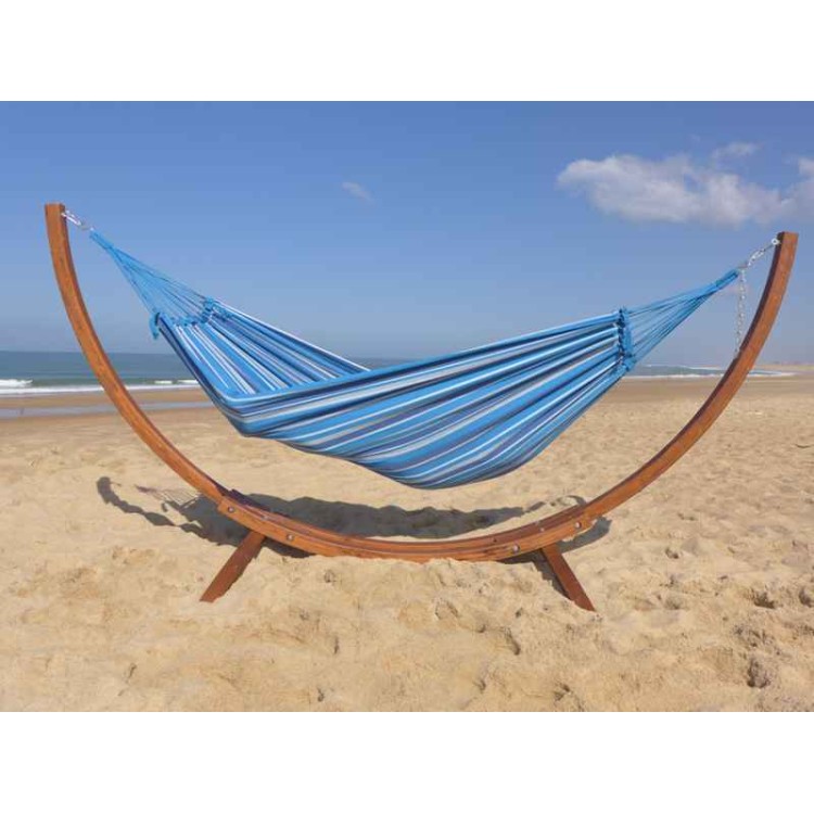 hamac avec support bleu