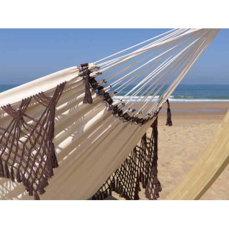Hamac brésilien écru