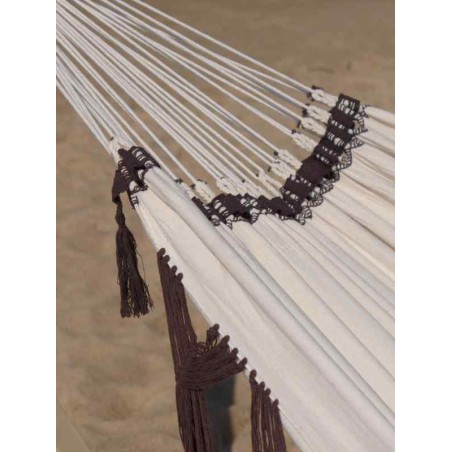 hamac avec support marron