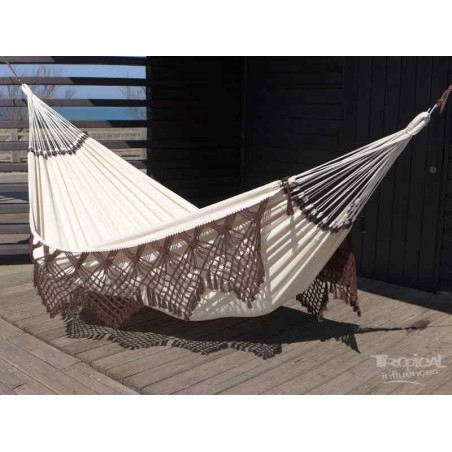 hamac avec support marron