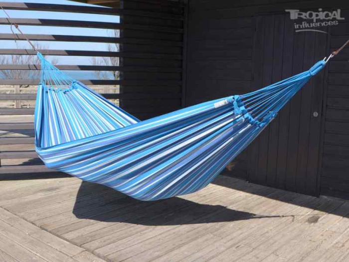 Hamac bleu gris Hamac bleu gris