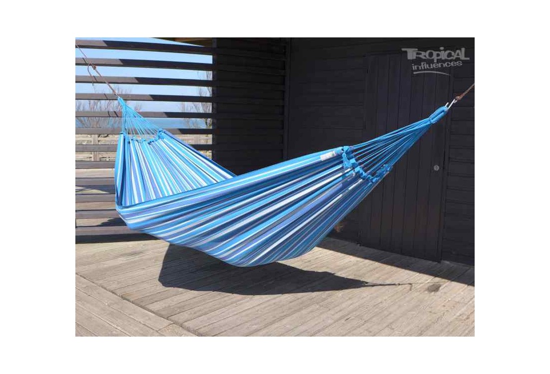 Hamac bleu gris