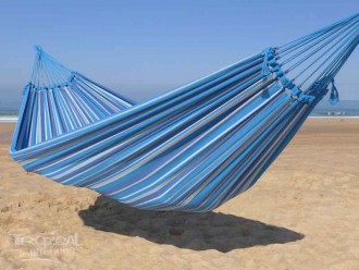Hamac bleu gris
