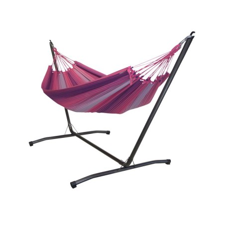 hamac sur pied rose