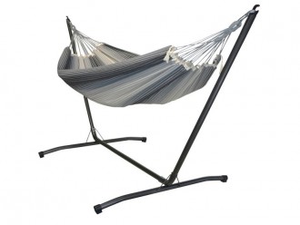 Soporte para hamaca INKA L + hamaca 3 Gris