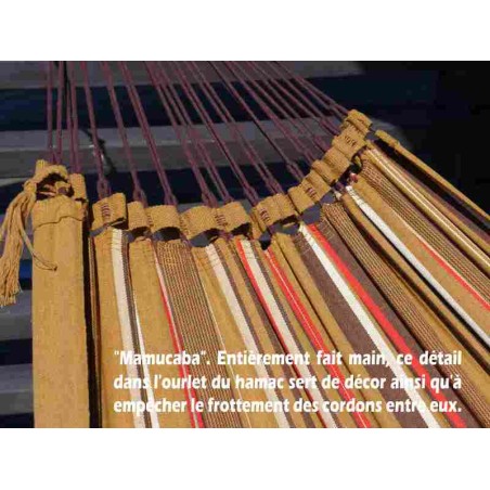 hamac marron et support