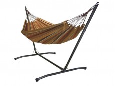 hamac marron et support