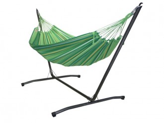 soporte para hamaca INKA L + hamaca Caribe L Limao