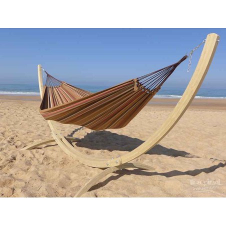 hamac avec support marron