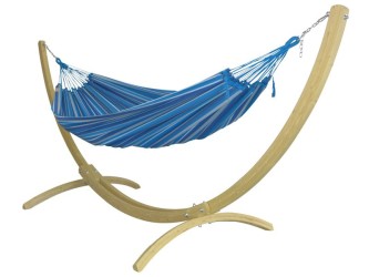 Maya hammock support + Caribe XXL Swim Swing