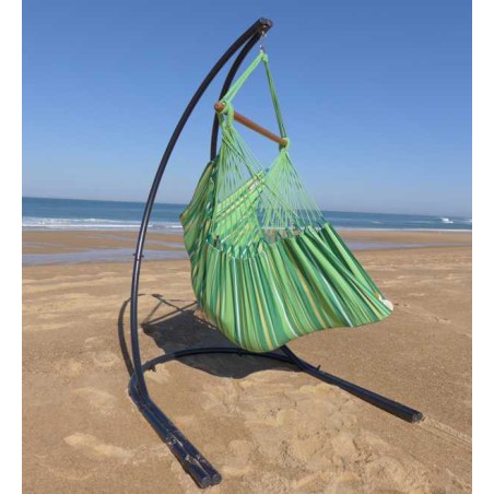 Fauteuil suspendu vert jaune