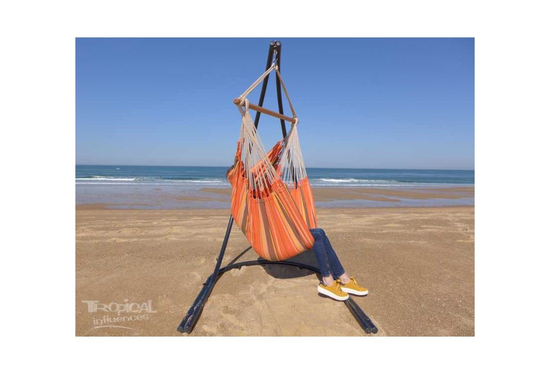 Fauteuil suspendu orange